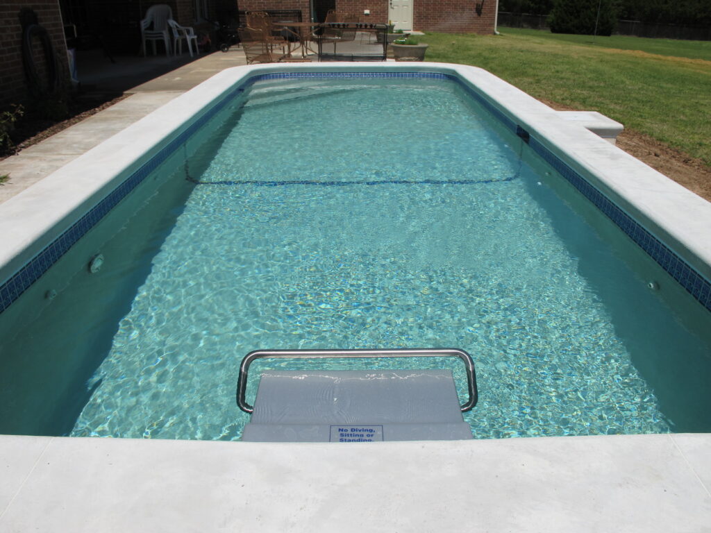 This pool used ICFs, Mini Rebar, and Crystal Lok in it's construction.